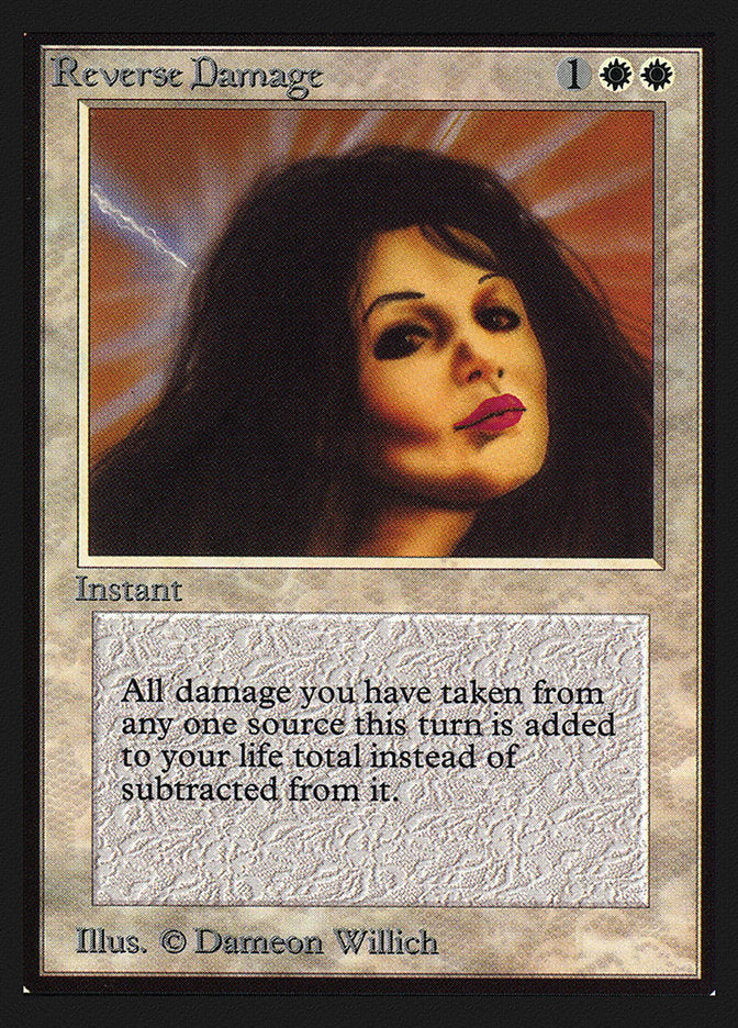 Reverse Damage [International Collectors' Edition] Magic: The Gathering
