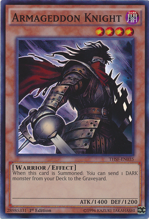 Armageddon Knight [THSF-EN035] Super Rare Yu-Gi-Oh!