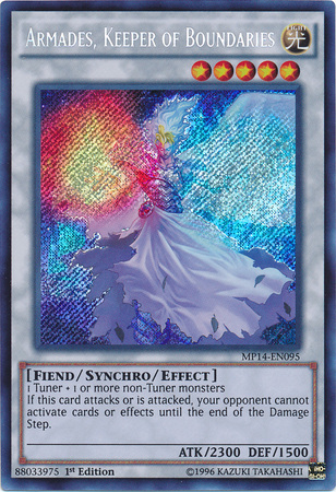 Armades, Keeper of Boundaries [MP14-EN095] Secret Rare Yu-Gi-Oh!
