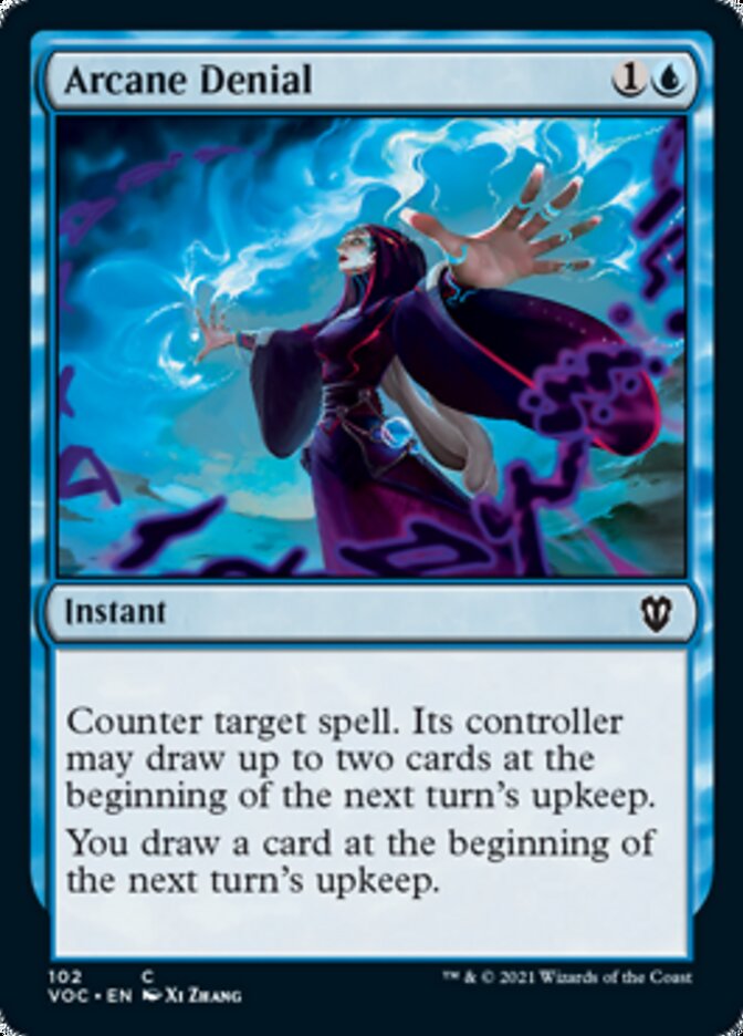 Arcane Denial [Innistrad: Crimson Vow Commander] Magic: The Gathering