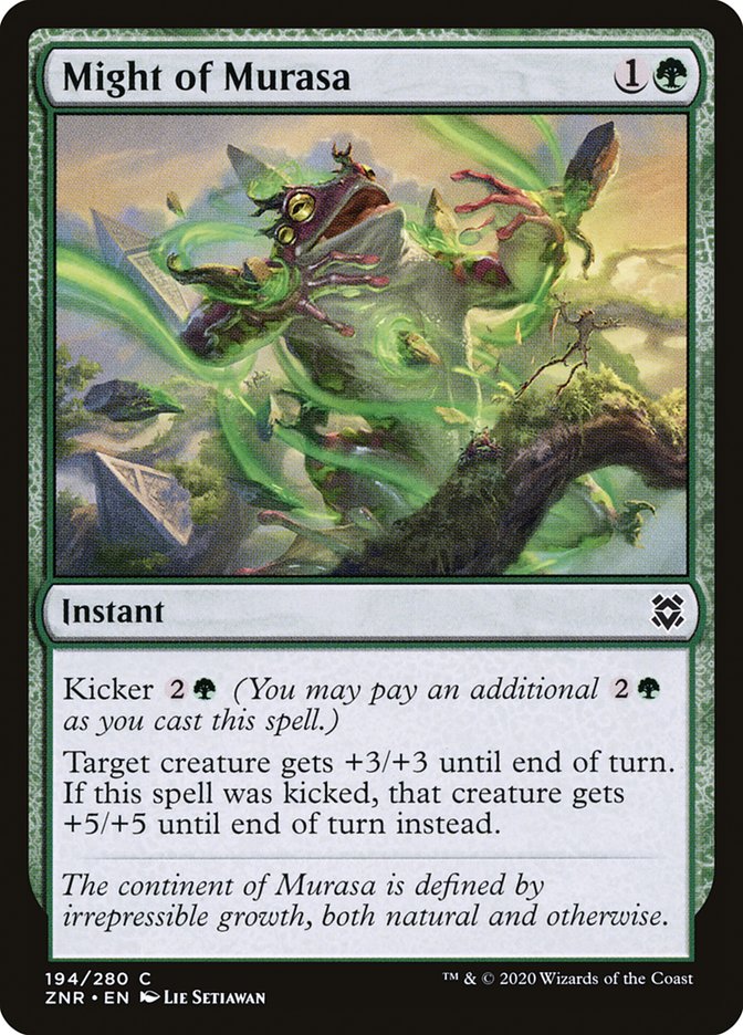 Might of Murasa [Zendikar Rising] Magic: The Gathering