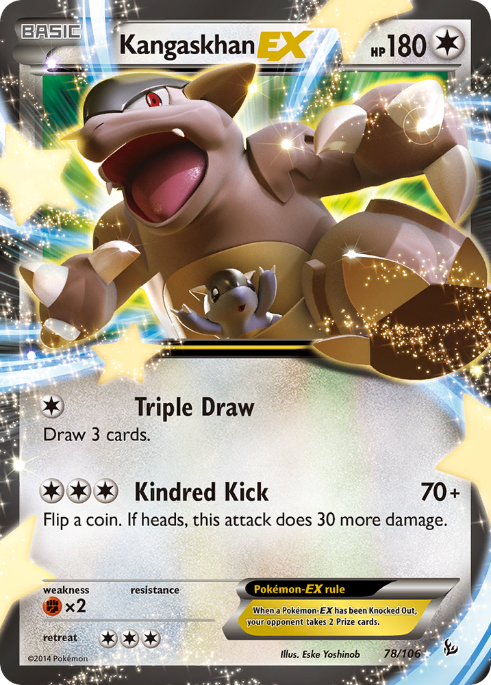 Kangaskhan EX (78/106) [XY: Flashfire] Pokémon