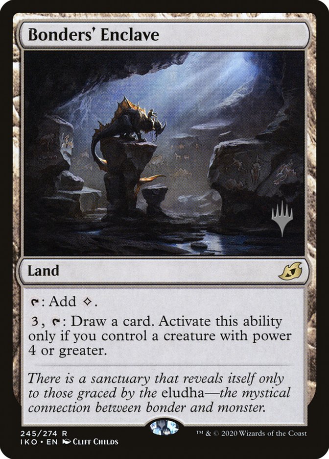 Bonders' Enclave (Promo Pack) [Ikoria: Lair of Behemoths Promos] Magic: The Gathering