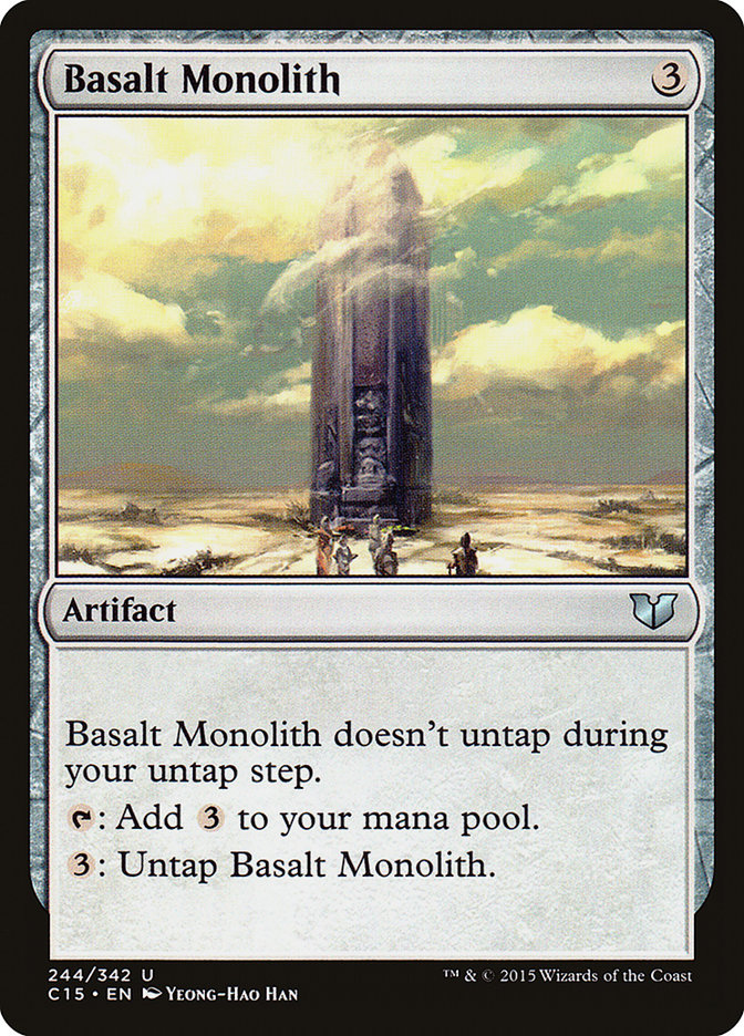 Basalt Monolith [Commander 2015] Magic: The Gathering