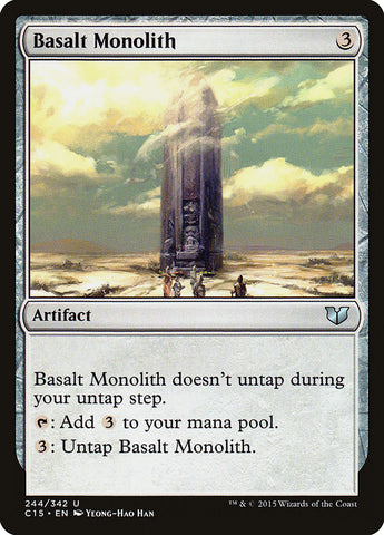 Basalt Monolith [Commander 2015] Magic: The Gathering