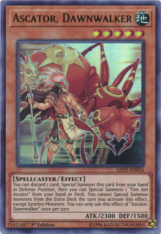 Ascator, Dawnwalker [LED5-EN024] Ultra Rare Yu-Gi-Oh!