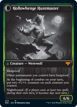 Avabruck Caretaker // Hollowhenge Huntmaster [Innistrad: Double Feature] Magic: The Gathering