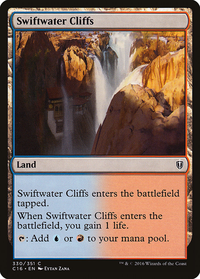Swiftwater Cliffs [Commander 2016] Magic: The Gathering