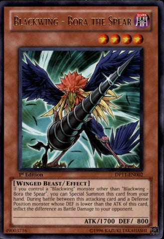Blackwing - Bora the Spear [DP11-EN002] Rare Yu-Gi-Oh!