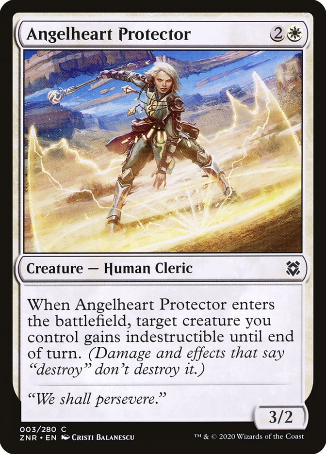 Angelheart Protector [Zendikar Rising] Magic: The Gathering