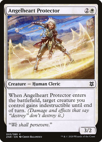 Angelheart Protector [Zendikar Rising] Magic: The Gathering