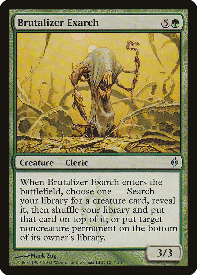 Brutalizer Exarch [New Phyrexia] Magic: The Gathering