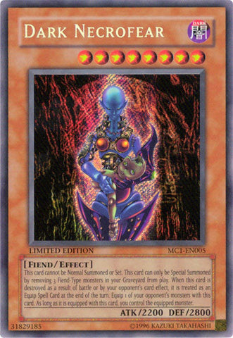 Dark Necrofear [MC1-EN005] Secret Rare Yu-Gi-Oh!