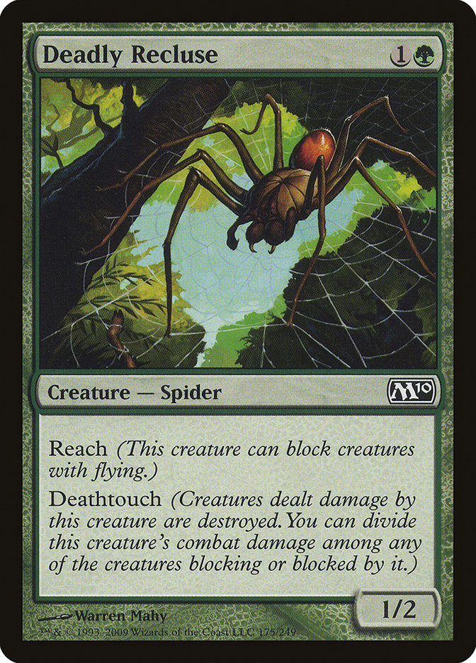 Deadly Recluse [Magic 2010] Magic: The Gathering