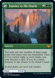 Jadzi, Oracle of Arcavios // Journey to the Oracle [Strixhaven: School of Mages Prerelease Promos] Magic: The Gathering