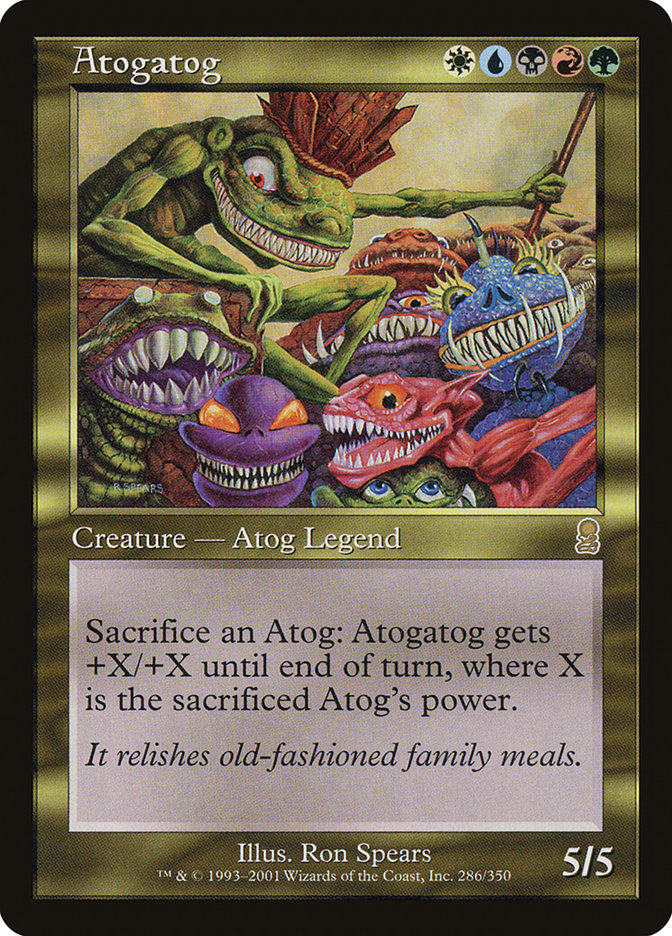 Atogatog [Odyssey] Magic: The Gathering