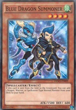 Blue Dragon Summoner [DEM3-EN009] Common Yu-Gi-Oh!