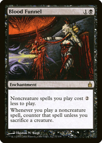 Blood Funnel [Ravnica: City of Guilds] Magic: The Gathering