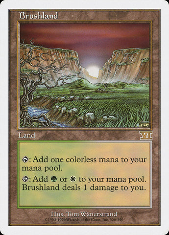 Brushland [Classic Sixth Edition] Magic: The Gathering