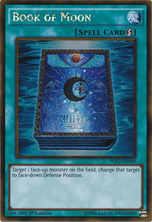 Book of Moon [PGL2-EN049] Gold Rare Yu-Gi-Oh!