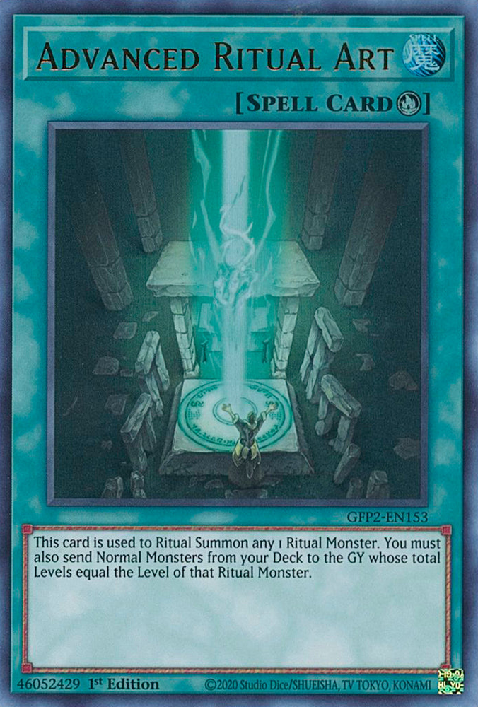 Advanced Ritual Art [GFP2-EN153] Ultra Rare Yu-Gi-Oh!