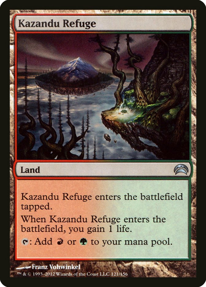 Kazandu Refuge [Planechase 2012] Magic: The Gathering