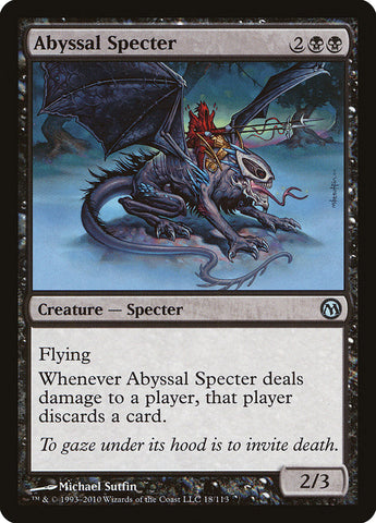 Abyssal Specter [Duels of the Planeswalkers] Magic: The Gathering