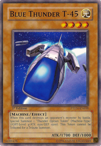 Blue Thunder T-45 [PTDN-EN038] Common Yu-Gi-Oh!