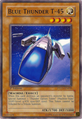 Blue Thunder T-45 [PTDN-EN038] Common Yu-Gi-Oh!