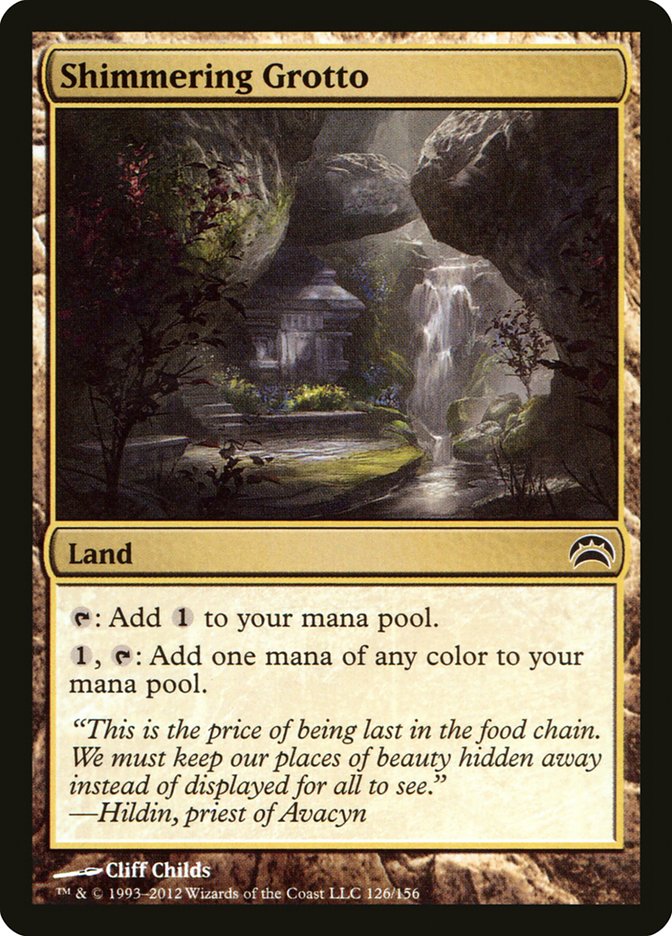 Shimmering Grotto [Planechase 2012] Magic: The Gathering