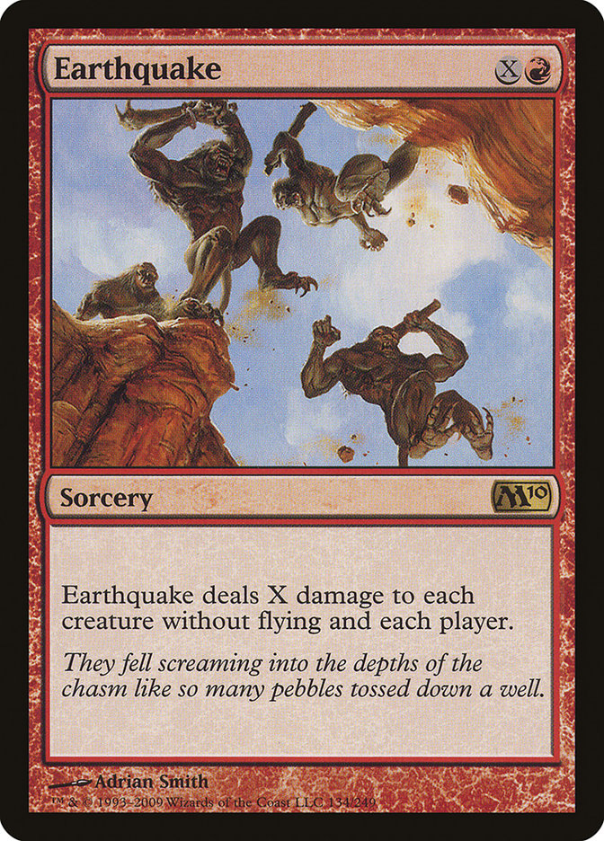 Earthquake [Magic 2010] Magic: The Gathering