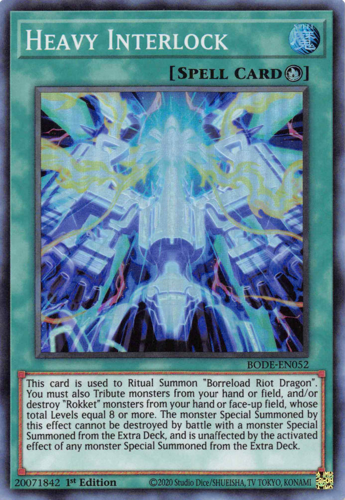 Heavy Interlock [BODE-EN052] Super Rare Yu-Gi-Oh!