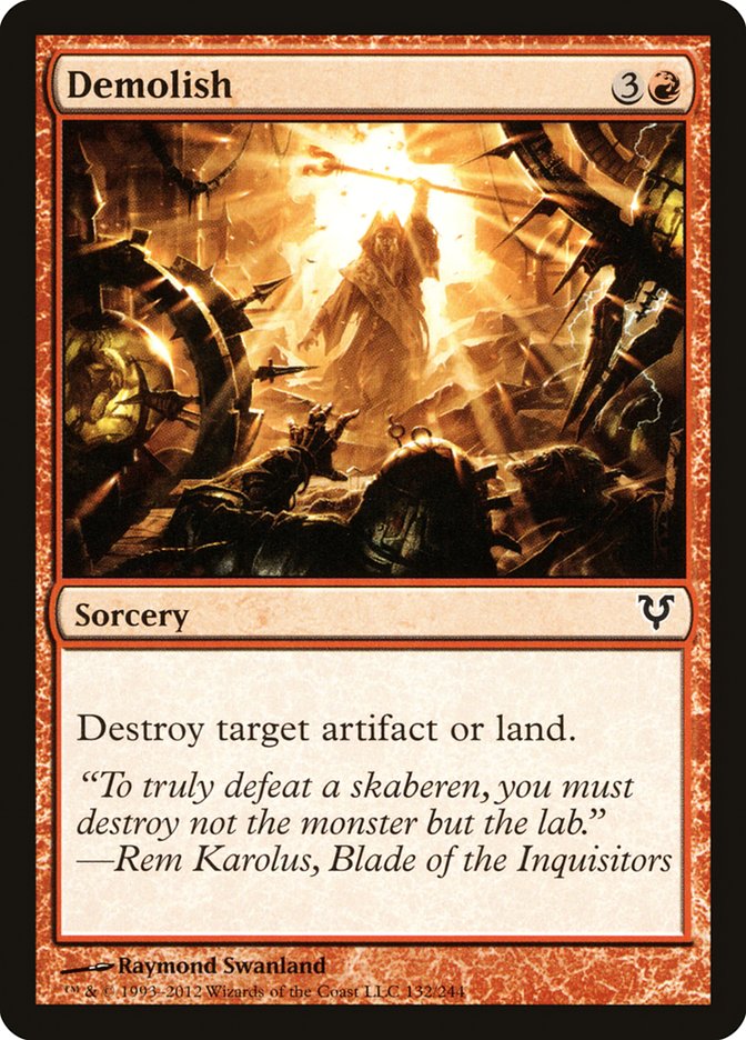 Demolish [Avacyn Restored] Magic: The Gathering