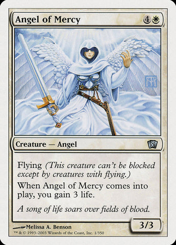 Angel of Mercy [Eighth Edition] Magic: The Gathering