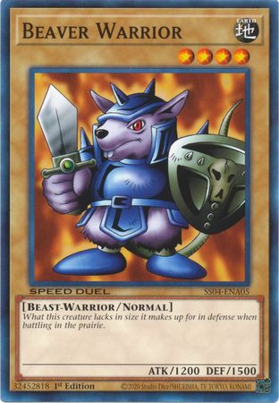 Beaver Warrior [SS04-ENA05] Common Yu-Gi-Oh!