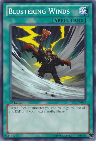 Blustering Winds [YS13-EN022] Common Yu-Gi-Oh!