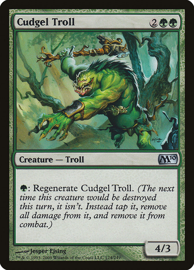 Cudgel Troll [Magic 2010] Magic: The Gathering