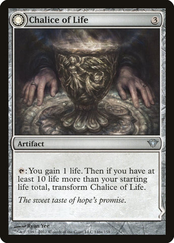Chalice of Life // Chalice of Death [Dark Ascension] Magic: The Gathering