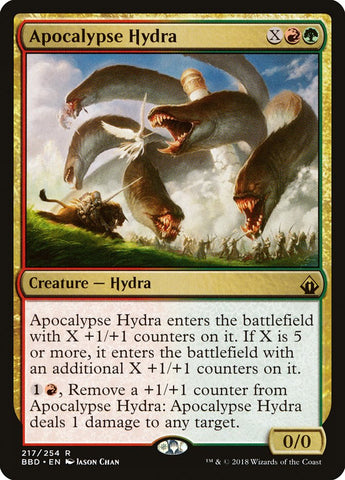 Apocalypse Hydra [Battlebond] Magic: The Gathering