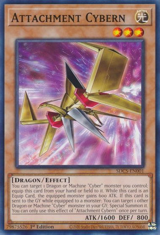 Attachment Cybern [SDCS-EN001] Common Yu-Gi-Oh!