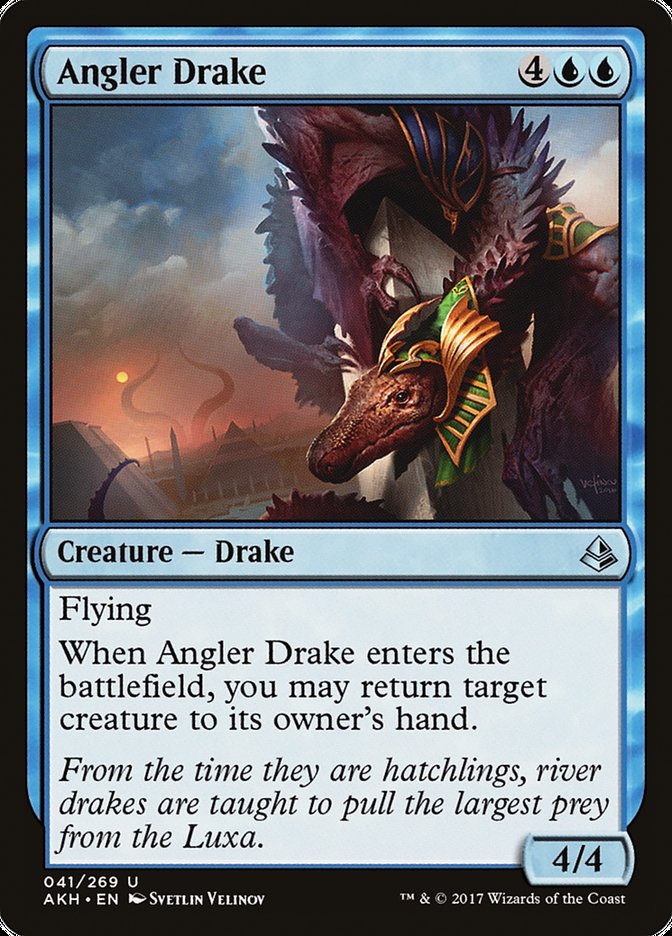 Angler Drake [Amonkhet] Magic: The Gathering