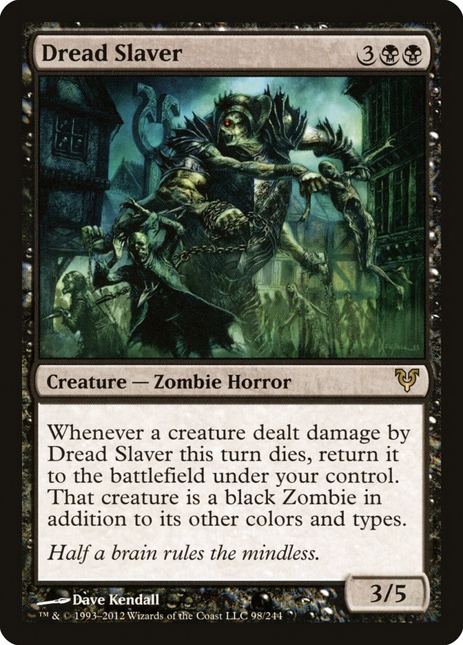 Dread Slaver [Avacyn Restored] Magic: The Gathering