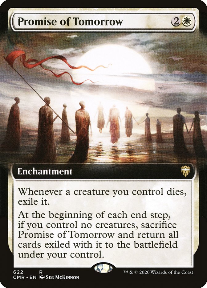 Promise of Tomorrow (Extended Art) [Commander Legends] Magic: The Gathering