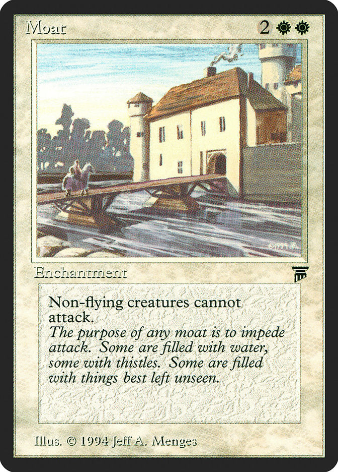 Moat [Legends] Magic: The Gathering