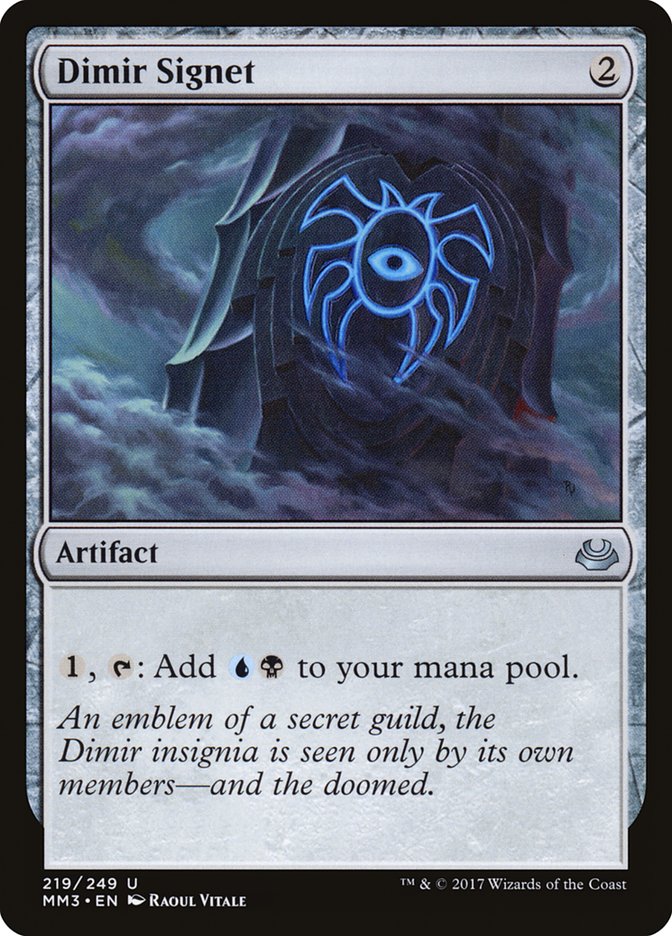 Dimir Signet [Modern Masters 2017] Magic: The Gathering