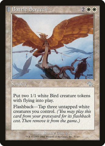 Battle Screech [Judgment] Magic: The Gathering
