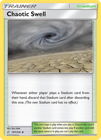 Chaotic Swell (187/236) [Sun & Moon: Cosmic Eclipse] Pokémon