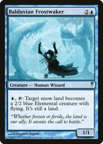 Balduvian Frostwaker [Coldsnap] Magic: The Gathering