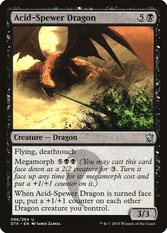 Acid-Spewer Dragon [Dragons of Tarkir] Magic: The Gathering