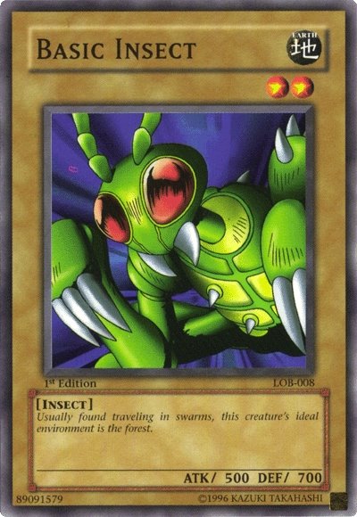 Basic Insect [LOB-008] Common Yu-Gi-Oh!
